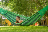 Family-Sized Outdoor Mayan Legacy Cotton Hammock with Free Shipping