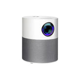 Devanti 1080P WiFi Mini Projector with Carry Bag - Portable Home Theater Experience - Side View