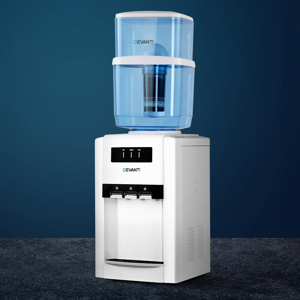 Devanti Water Cooler Dispenser Bench Top 22L