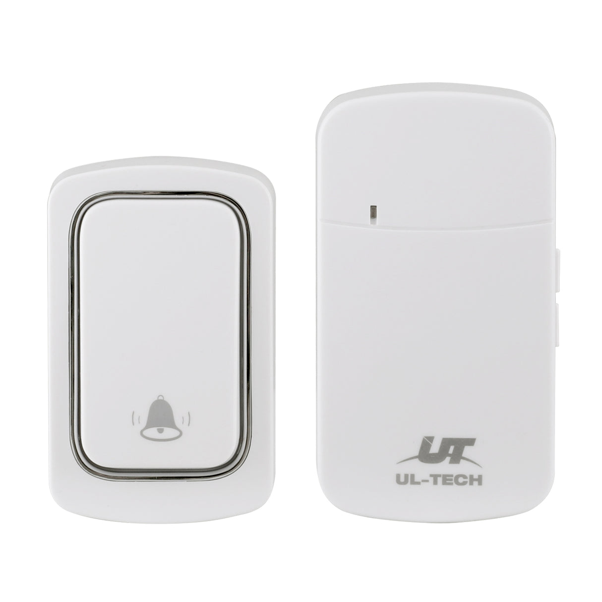 Wireless LED Doorbell with 38 Ringtones and Waterproof Receiver