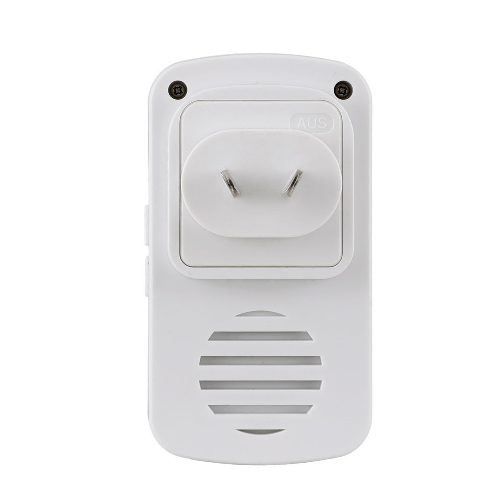 Wireless LED Doorbell with 38 Ringtones and Waterproof Receiver