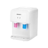 Compact Devanti Bench Top Water Cooler Dispenser - White