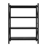 2Mx1.5M Giantz Garage Shelving Warehouse Rack Black