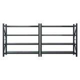 Giantz 4Mx1.8M Garage Shelving Warehouse Rack Black