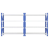 Giantz 4Mx2M Garage Shelving Warehouse Rack Blue