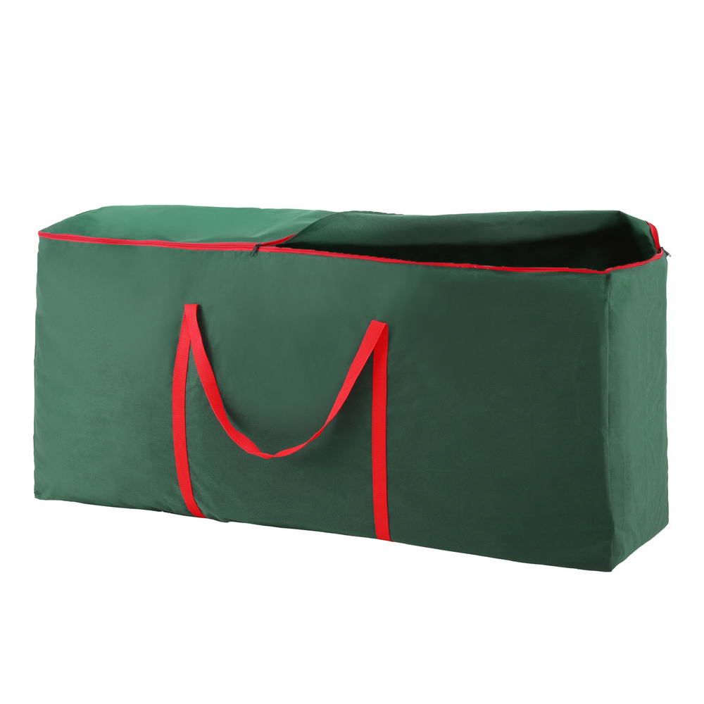 Jingle Jollys Extra-Large Christmas Tree Storage Bag for 8ft Trees - Durable Green Oxford Fabric