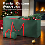 Jingle Jollys Festive Storage Bags for Christmas Tree and Ornaments