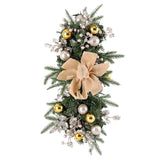 Jingle Jollys LED Christmas Garland - 45cm Festive Decoration for Stairs and Doors