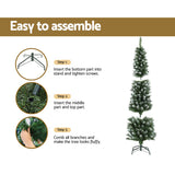 Snowy Elegance 1.8m Jingle Jollys Christmas Tree with 300 Lush Tips