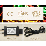 Buy Enchanting 216 LED Jingle Jollys Christmas Lights for Magical Holiday Cheer! - Rear View