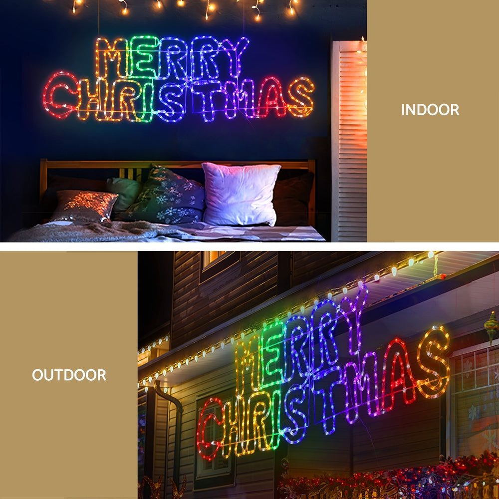 Enchanting 360 LED Outdoor Holiday Rope Light Design - Jingle Jollys Christmas Decor (160cm)