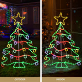 Magical 288 LED Christmas Rope Light Display - 118cm Outdoor Festive Decor