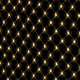 Magical 3Mx2M Warm White LED Net Fairy Lights - 504 Bulbs, 8 Modes, Solar Powered