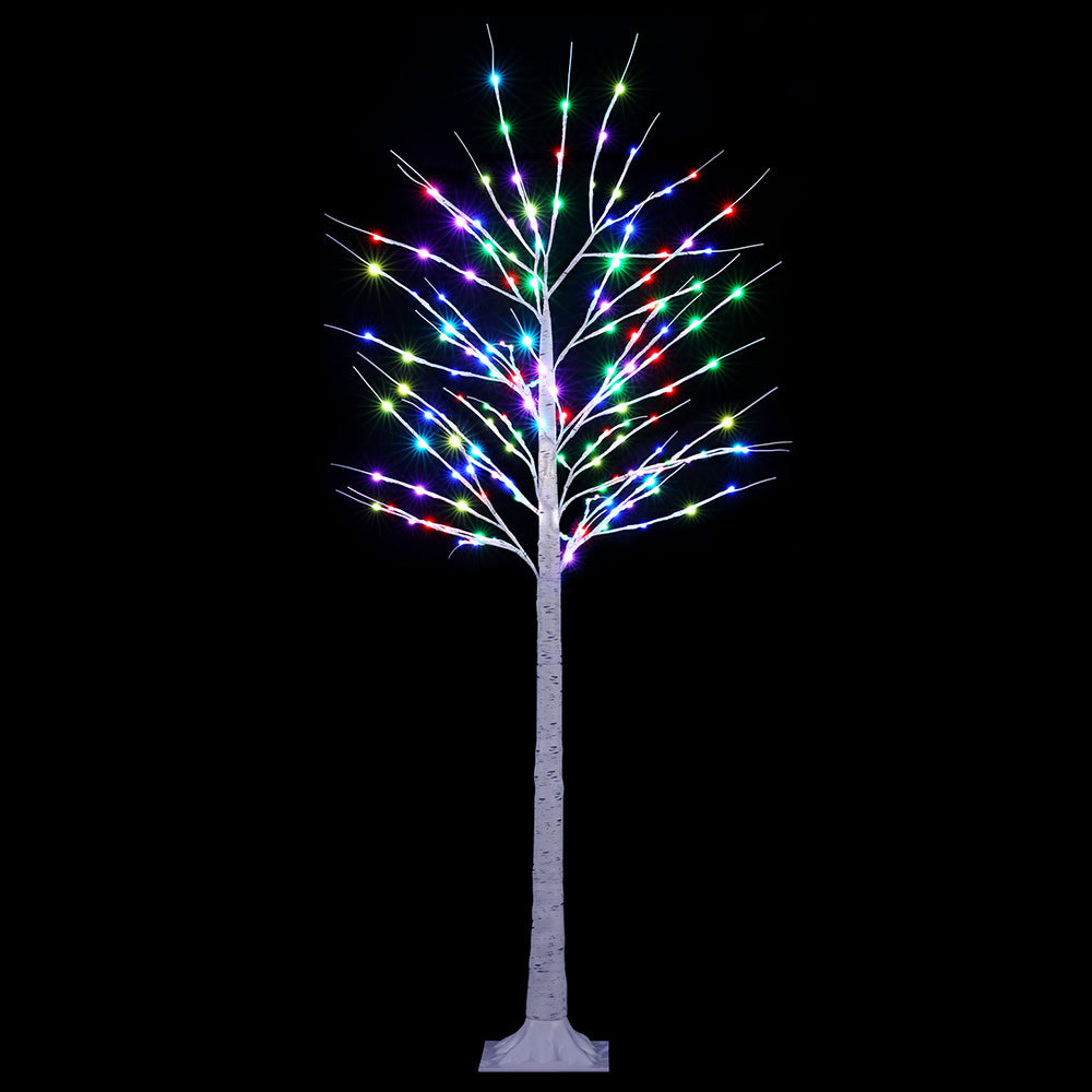 Jingle Jollys 1.7M LED Christmas Tree with 120 RGB Lights