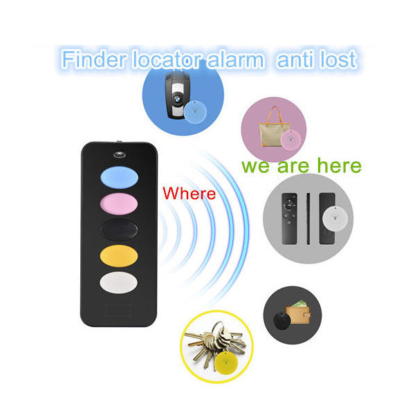 5-in-1 Wireless Key Locator Set