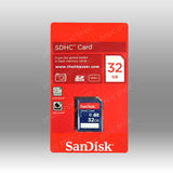 SanDisk 32GB SDHC Class 4 Memory Card