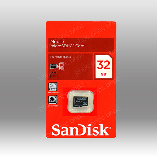 SanDisk 32GB microSD Card - High Performance and Durability