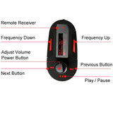 Wireless Car MP3 Player FM Transmitter with USB/SD Slot - High-Quality Stereo Sound in Black