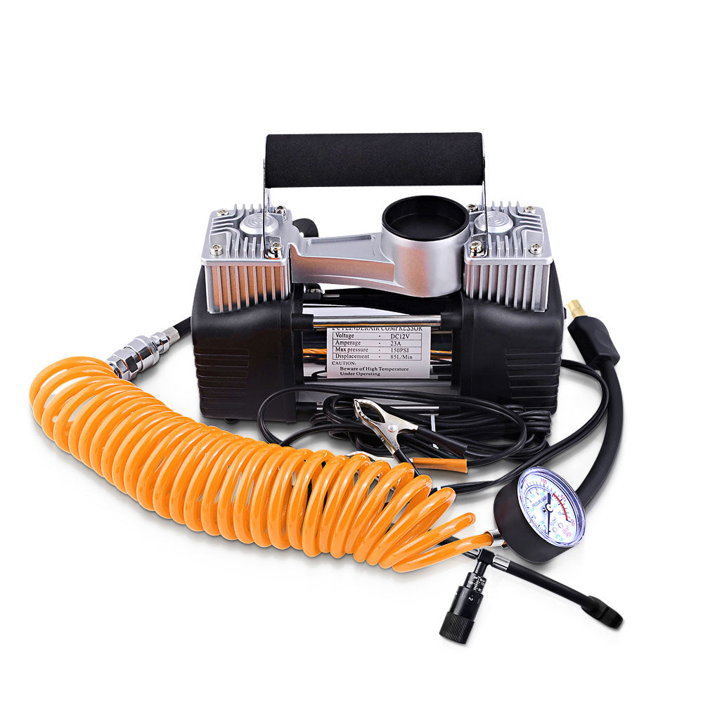 Giantz 12V High-Performance Portable Air Compressor