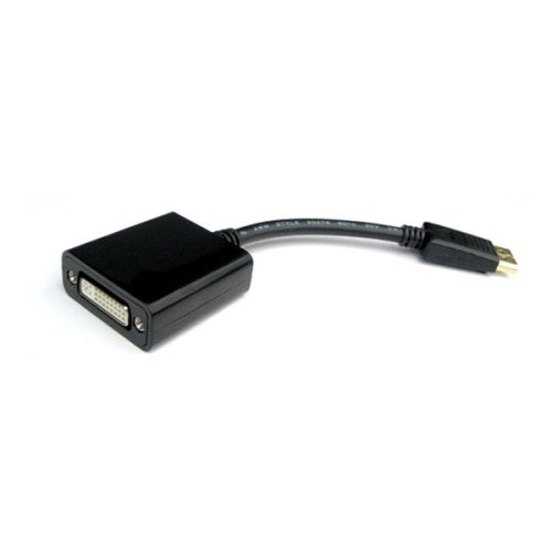 DisplayPort to DVI Female Adapter Cable - Male to Female Converter for Monitors and TVs