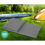 Weisshorn 6M x 2.5M Camping Annex Mat - Grey