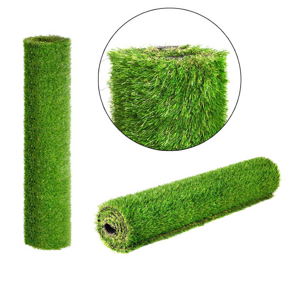 Lush 30mm PrimeTurf Artificial Grass Roll - 5m Synthetic Lawn for All Outdoor Spaces