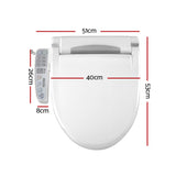 Advanced Smart Bidet Seat with Customizable Wash Options and Auto Hygiene Features