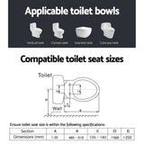 Advanced Smart Bidet Seat with Customizable Wash Options and Auto Hygiene Features