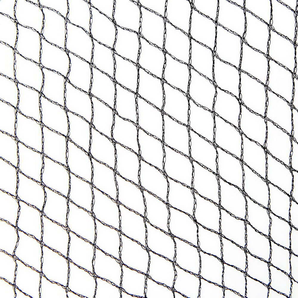 Heavy-Duty 10x30m Black Nylon Bird Netting - UV Stabilized