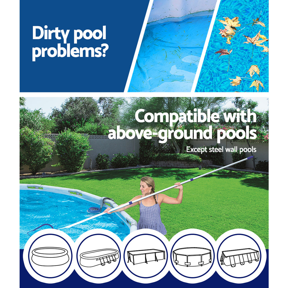 Bestway Flowclear Pool Cleaning Kit with Vacuum and Skimmer Heads