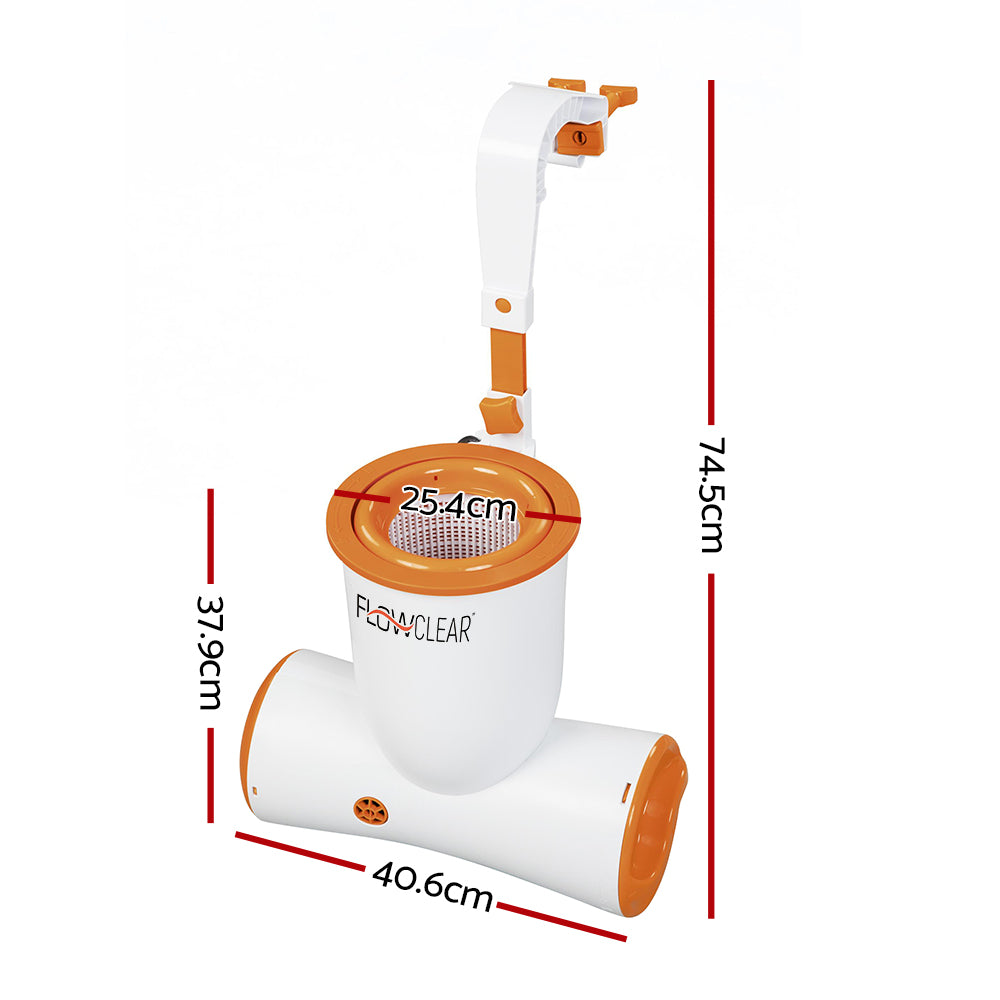 Bestway Skimatic 3,947L/H Filter Pump and Surface Skimmer Combo for Above-Ground Pools