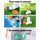 Bestway Skimatic 3,947L/H Filter Pump and Surface Skimmer Combo for Above-Ground Pools