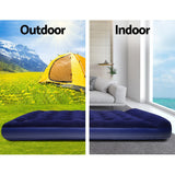 Bestway Navy Single Inflatable Air Bed with Built-in Pillow