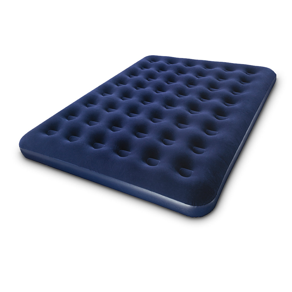 Bestway Durable Queen Size Inflatable Air Mattress - Navy Blue