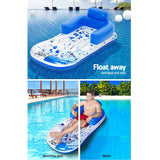 Bestway Inflatable Pool Lounge Chair with Cup Holder for Ultimate Summer Relaxation