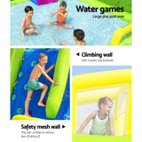 H2OGO! Ultimate Inflatable Splash Course Water Park with Dual Slides and Obstacle Challenges