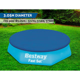 Bestway 10ft Round Solar Pool Cover Blanket for Power Steel™ Frame Pools