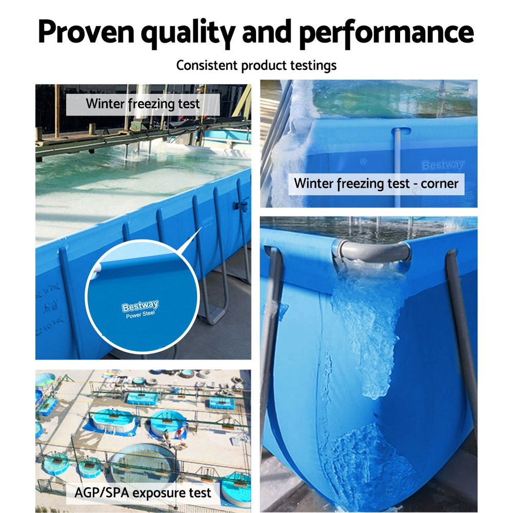 Durable Bestway Steel Pro™ Above Ground Pool – 4M Heavy Duty Frame