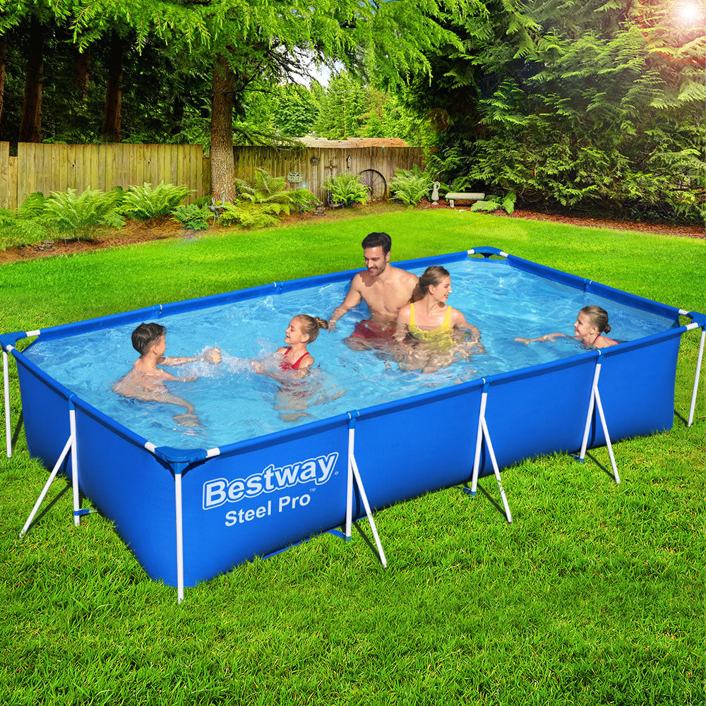 Durable Bestway Steel Pro™ Above Ground Pool – 4M Heavy Duty Frame