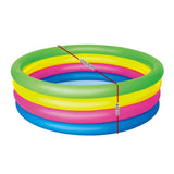 Bestway Round Inflatable Family Pool for Kids – Perfect Summer Splash Zone