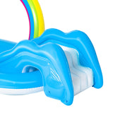 Rainbow Splash Adventure Pool with Slide for Kids by Bestway