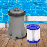 Bestway Flowclear™ 300GPH Filter Pump with 6 Pack of Type I Cartridges for Above Ground Pools