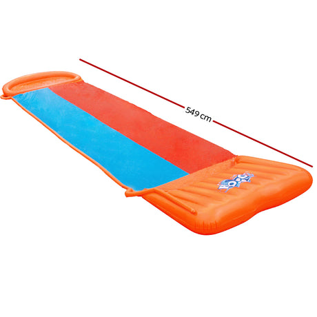 Bestway Double Lane 5.49m Inflatable Water Slide for Kids - Ultimate Backyard Splash Fun