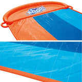 Bestway 4.88M Triple Lane Inflatable Water Slide for Kids - Ultimate Backyard Splash Fun