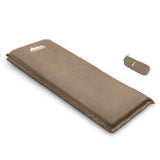 Weisshorn 10CM Thick Joinable Self-Inflating Mattress - Coffee - Single Size