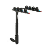 Heavy-Duty 4-Bike Hitch Mount Carrier - Foldable Steel Rack for Cars