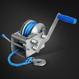 Heavy-Duty 3-Speed Hand Winch with Dyneema Synthetic Rope