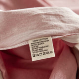 Cosy Club Double Cotton Sheet Set in Blush and Cocoa