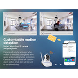 Smart HD Wireless IP Surveillance Camera with Remote Monitoring and Motion Detection