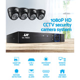 UL-Tech 1080P HD Indoor CCTV Security Camera System with 4 Dome Cameras and 1TB DVR Storage